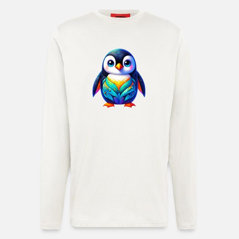Penguin - Longsleeve - made by SPREAD  - OFF WHITE