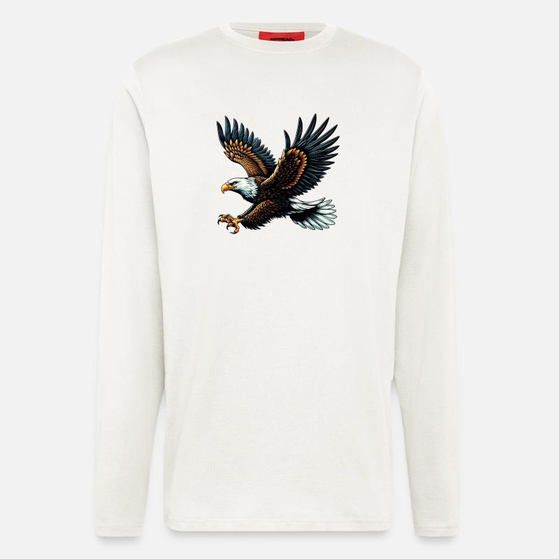 Eagle - Longsleeve - made by SPREAD  - OFF WHITE