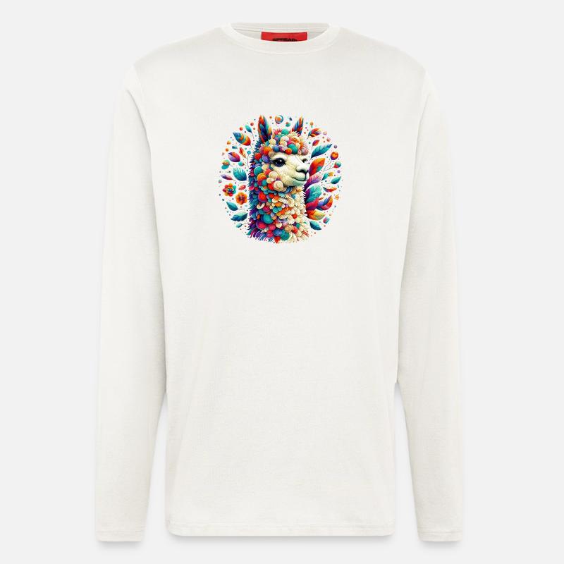 Alpaca - Longsleeve - made by SPREAD  - OFF WHITE