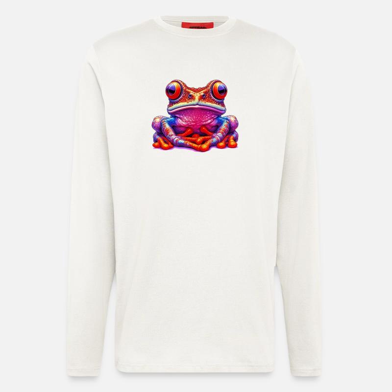 Frosch - Langarmshirt - made by SPREAD  - OFF WHITE