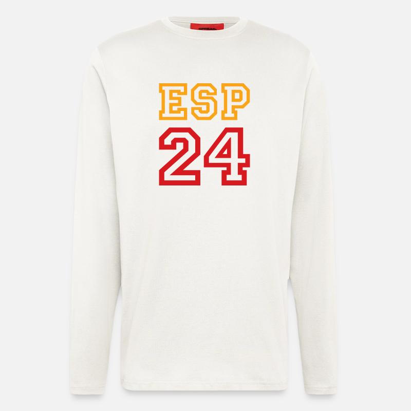 Spain Espana Spanien - Langarmshirt - made by SPREAD  - OFF WHITE