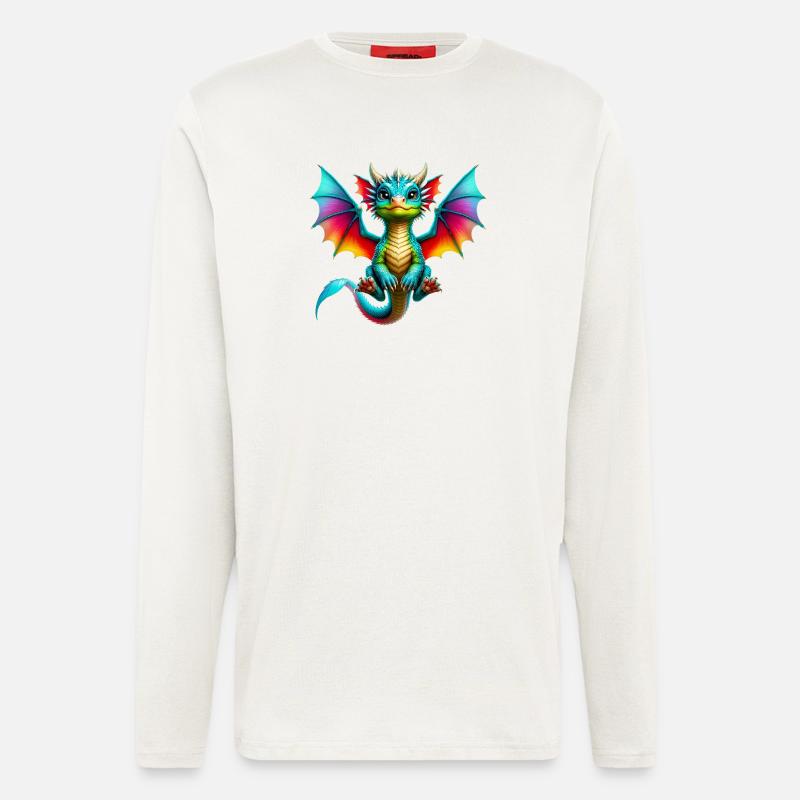 Dragon - Longsleeve - made by SPREAD - OFF WHITE
