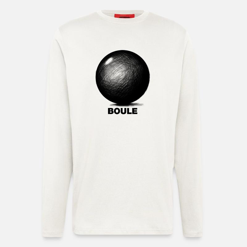 Boule - Langarmshirt - made by SPREAD - OFF WHITE