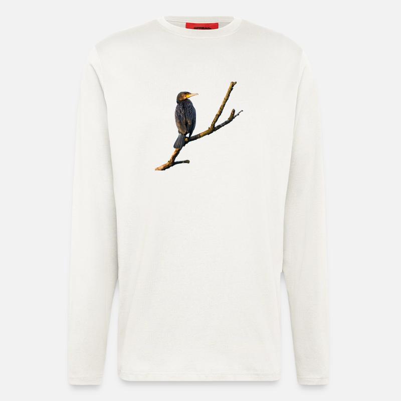 Kormoran - Langarmshirt - made by SPREAD - OFF WHITE