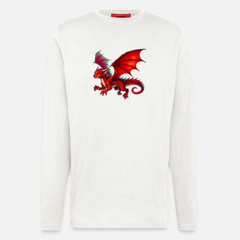 Dragon - Longsleeve - made by SPREAD - OFF WHITE