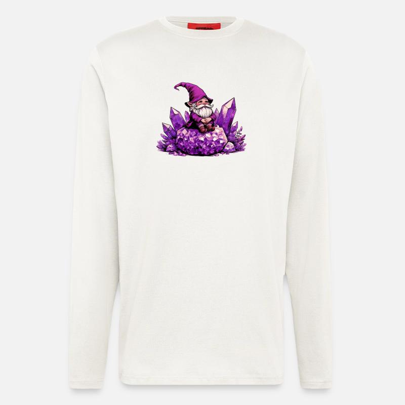 Gnom - Langarmshirt - made by SPREAD  - OFF WHITE