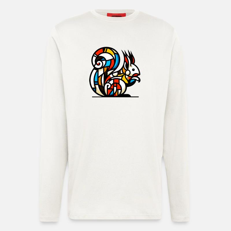 Squirrel - Longsleeve - made by SPREAD  - OFF WHITE