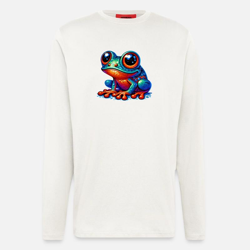 Frosch - Langarmshirt - made by SPREAD  - OFF WHITE
