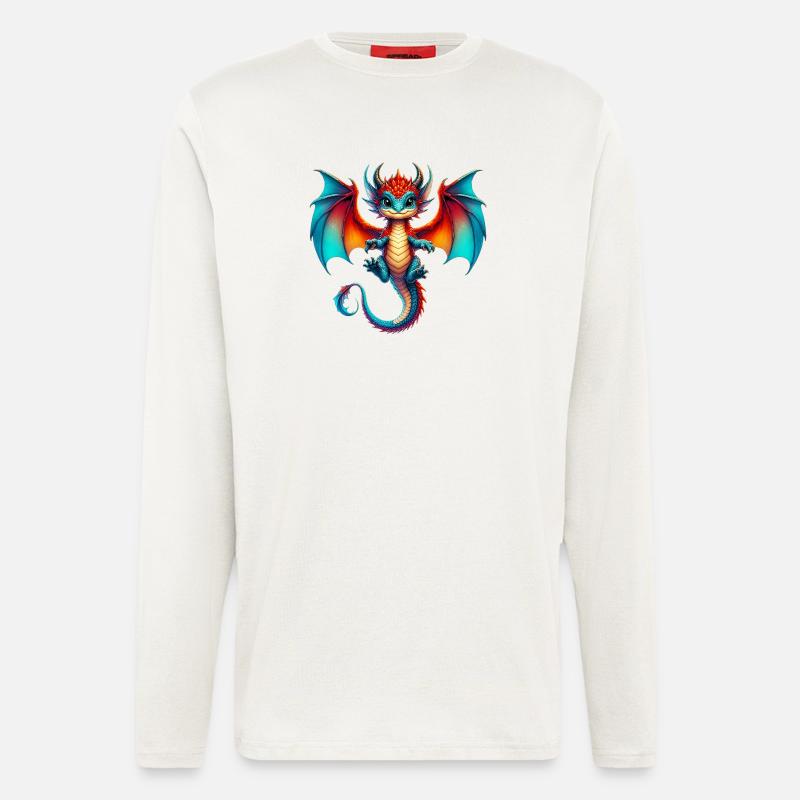 Dragon - Longsleeve - made by SPREAD  - OFF WHITE