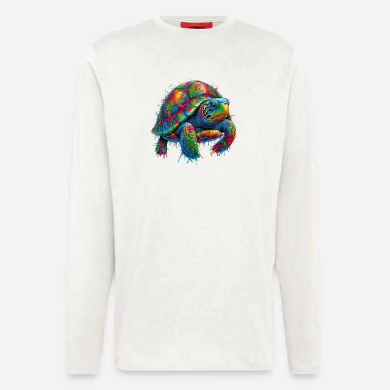 Turtle - Longsleeve - made by SPREAD  - OFF WHITE