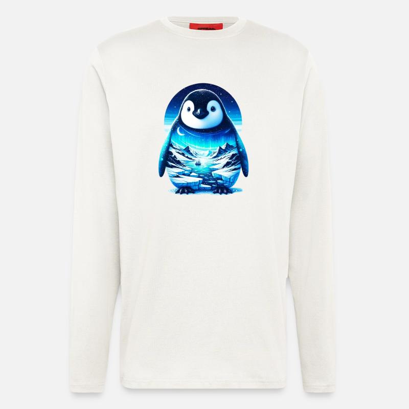 Penguin - Longsleeve - made by SPREAD - OFF WHITE