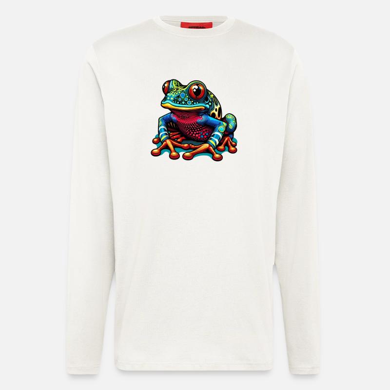 Frog - Longsleeve - made by SPREAD  - OFF WHITE