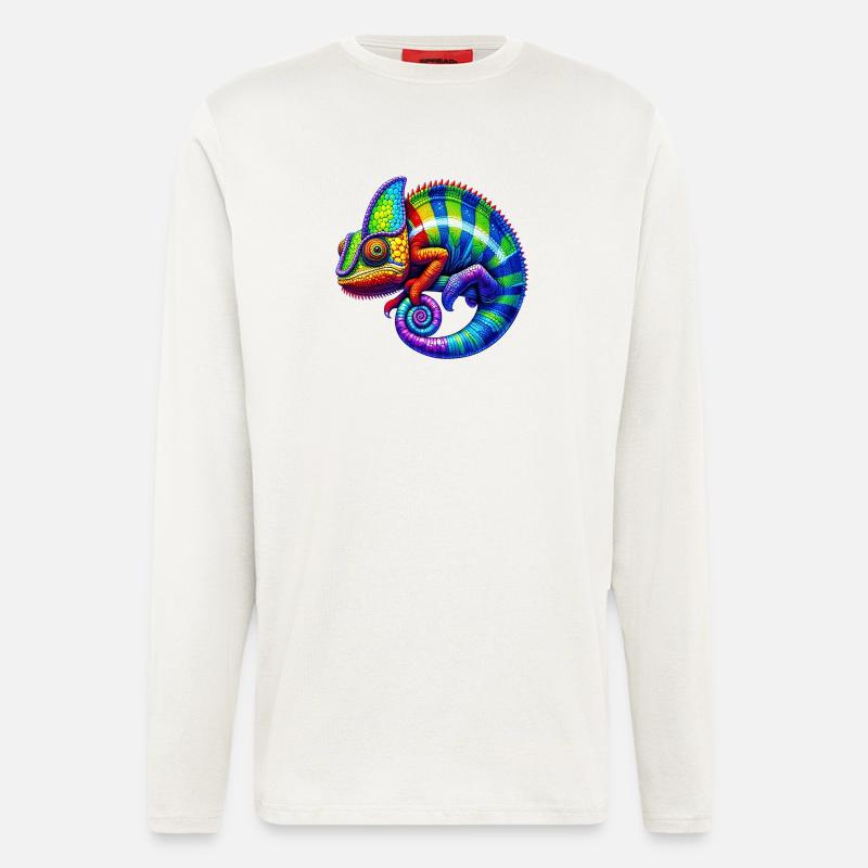 Chameleon - Longsleeve - made by SPREAD  - OFF WHITE