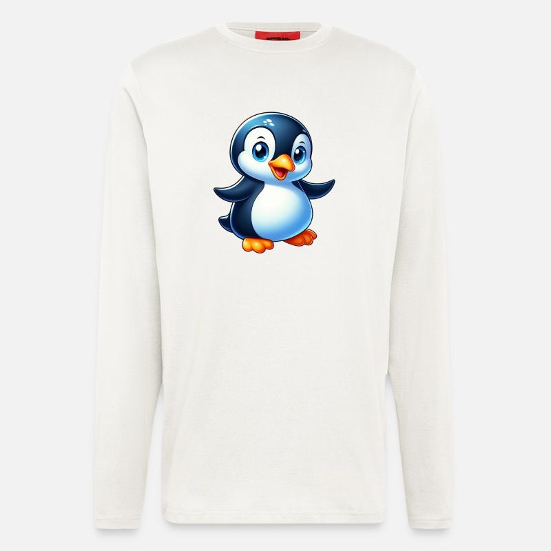 Penguin - Longsleeve - made by SPREAD - OFF WHITE