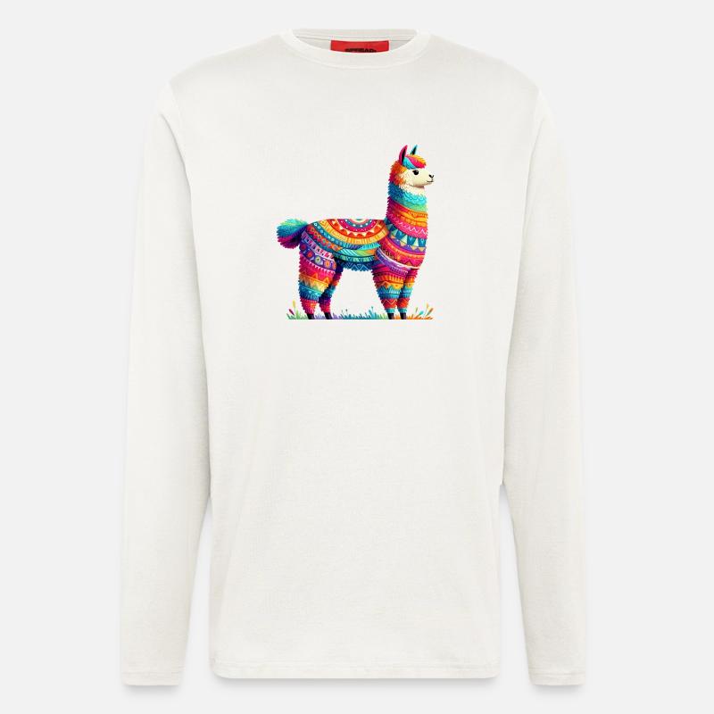 Alpaca - Longsleeve - made by SPREAD  - OFF WHITE