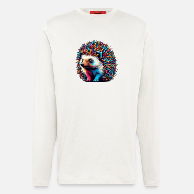 Igel - Langarmshirt - made by SPREAD  - OFF WHITE