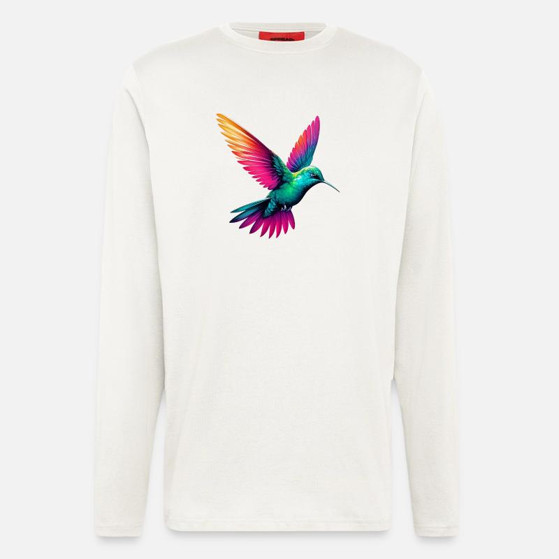 Kolibri - Langarmshirt - made by SPREAD  - OFF WHITE