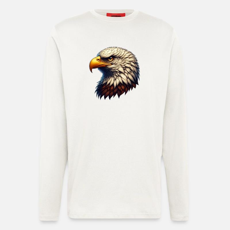 Eagle - Longsleeve - made by SPREAD  - OFF WHITE