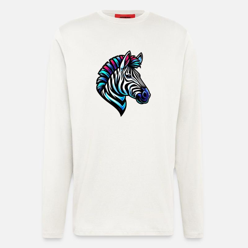 Zebra - Longsleeve - made by SPREAD  - OFF WHITE