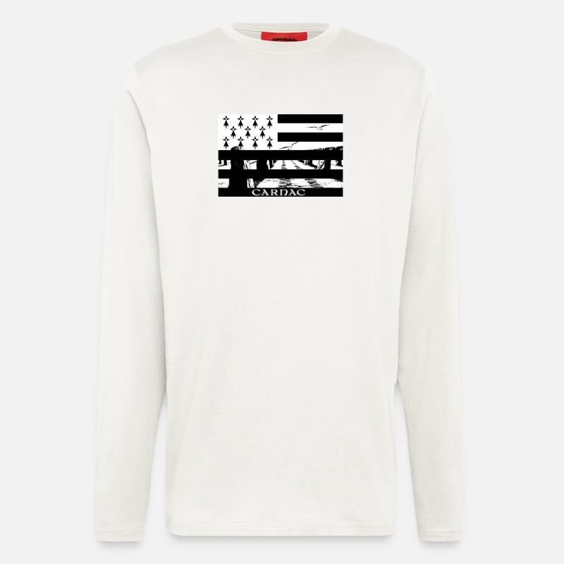 CARNAC - Langarmshirt - made by SPREAD  - OFF WHITE