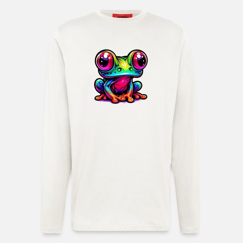 Frog - Longsleeve - made by SPREAD  - OFF WHITE