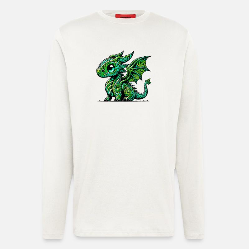 Dragon - Longsleeve - made by SPREAD  - OFF WHITE