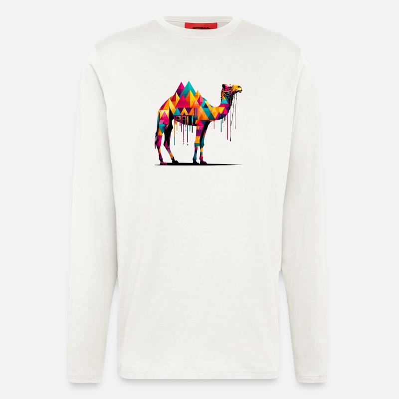Camel - Longsleeve - made by SPREAD  - OFF WHITE