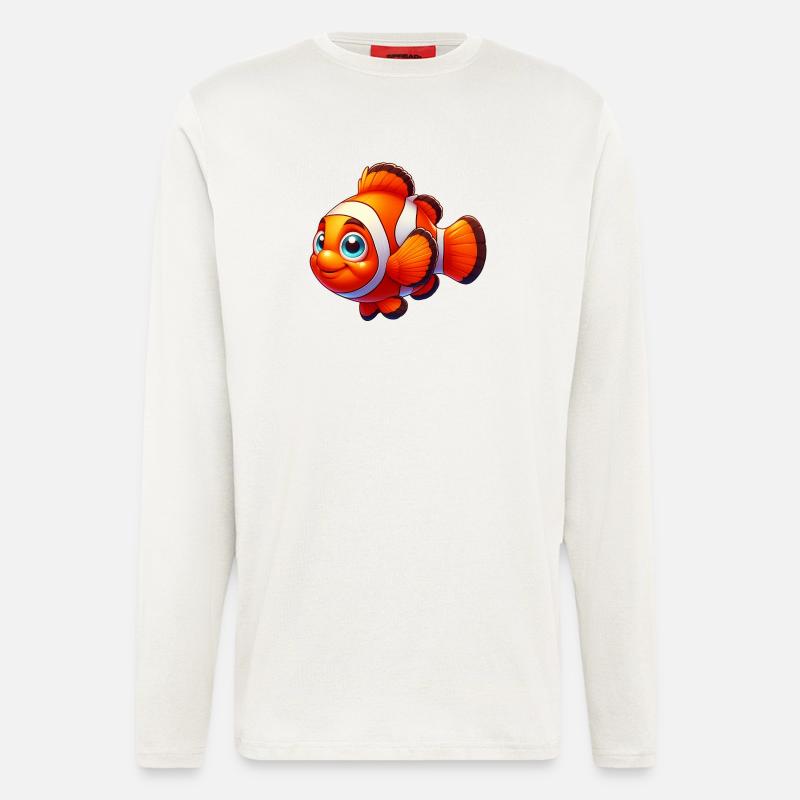 Clownfische - Langarmshirt - made by SPREAD  - OFF WHITE