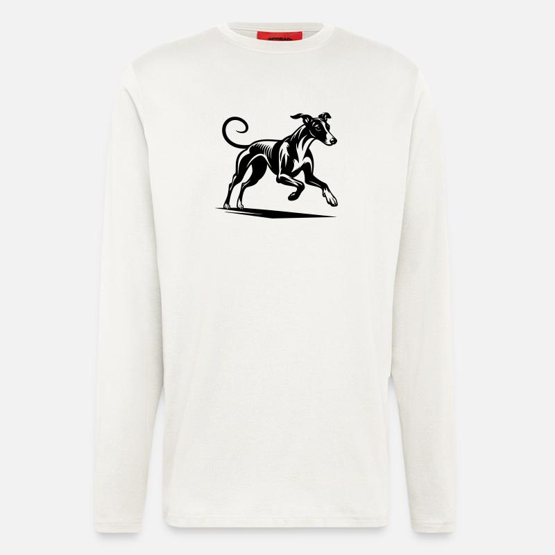 Galgo - Langarmshirt - made by SPREAD  - OFF WHITE