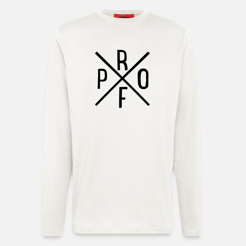 Prof - Langarmshirt - made by SPREAD  - OFF WHITE
