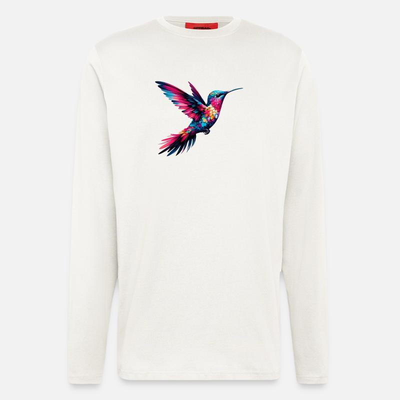 Kolibri - Langarmshirt - made by SPREAD  - OFF WHITE