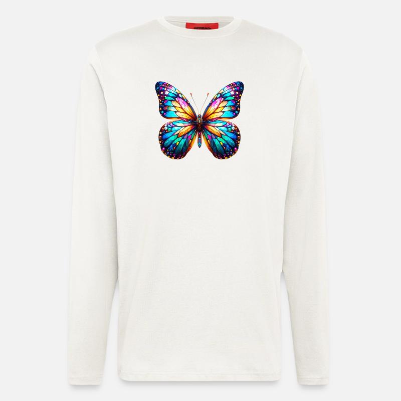 Butterfly - Longsleeve - made by SPREAD  - OFF WHITE