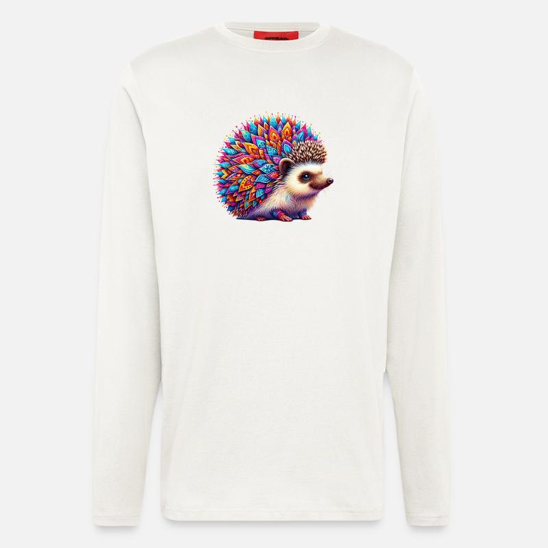 Hedgehog - Longsleeve - made by SPREAD  - OFF WHITE