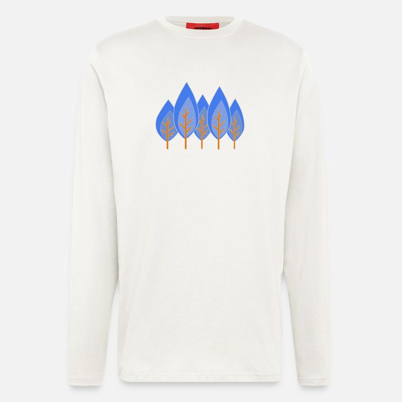 Bäume - Langarmshirt - made by SPREAD  - OFF WHITE