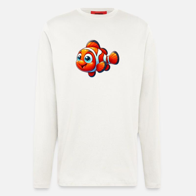 Clownfische - Langarmshirt - made by SPREAD  - OFF WHITE