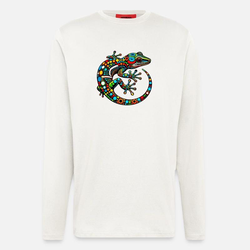 Gecko - Longsleeve - made by SPREAD  - OFF WHITE