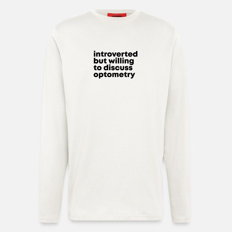 Optometry - Longsleeve - made by SPREAD  - OFF WHITE
