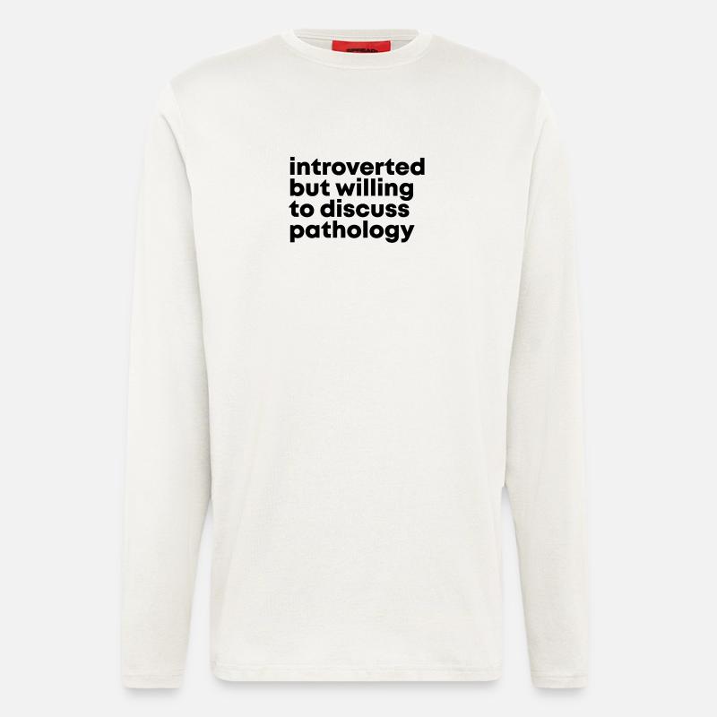 Pathologie - Langarmshirt - made by SPREAD  - OFF WHITE