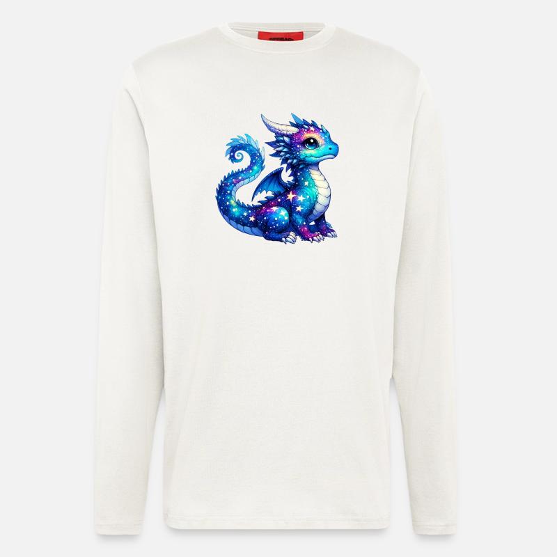 Drache - Langarmshirt - made by SPREAD - OFF WHITE