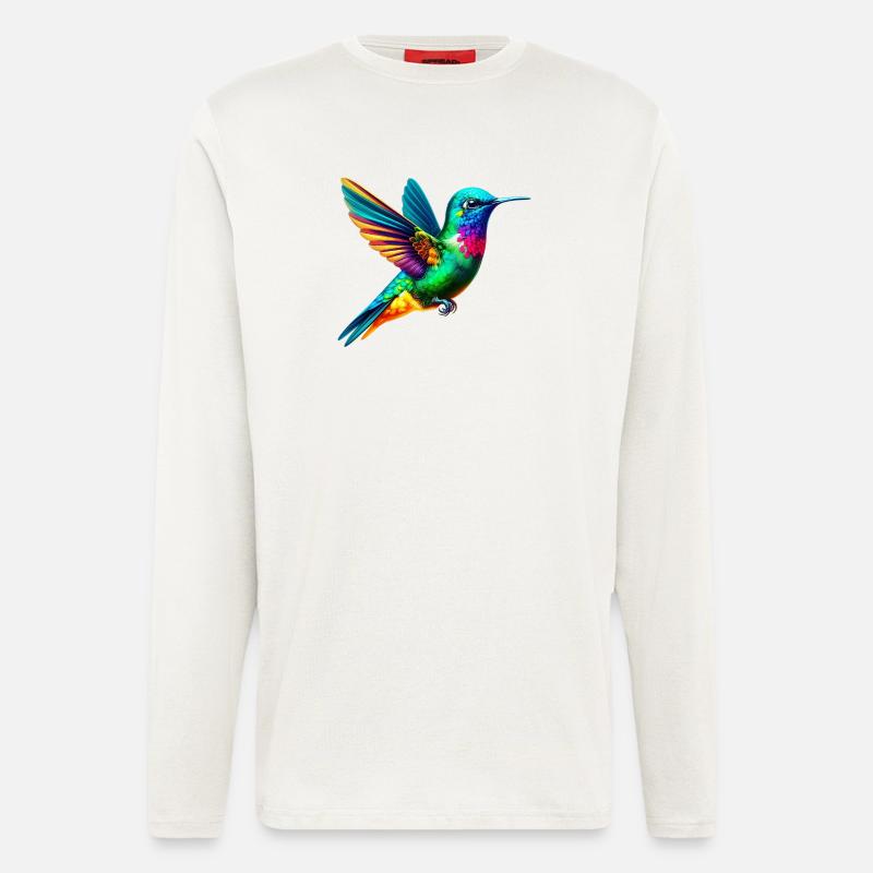 Kolibri - Langarmshirt - made by SPREAD  - OFF WHITE
