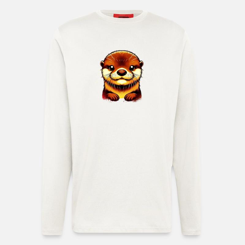 Otter - Langarmshirt - made by SPREAD  - OFF WHITE