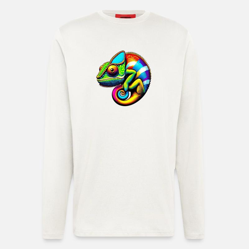 Chameleon - Longsleeve - made by SPREAD - OFF WHITE