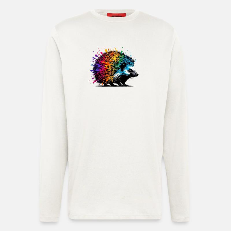 Igel - Langarmshirt - made by SPREAD  - OFF WHITE