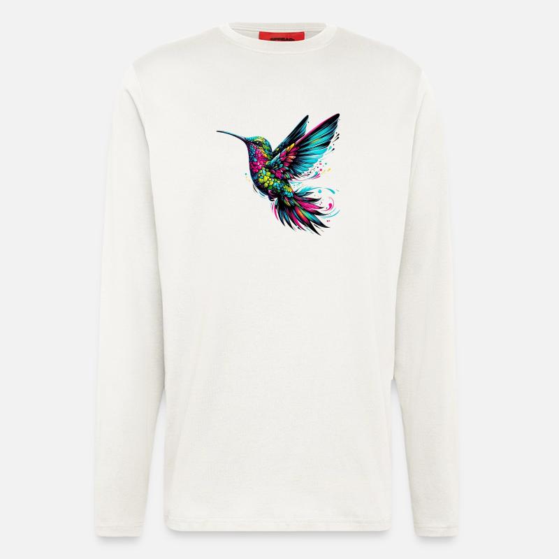 Hummingbird - Longsleeve - made by SPREAD - OFF WHITE