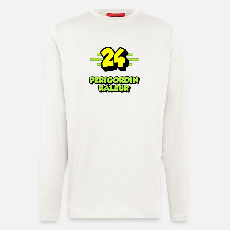Klagendes Périgordin - Langarmshirt - made by SPREAD  - OFF WHITE