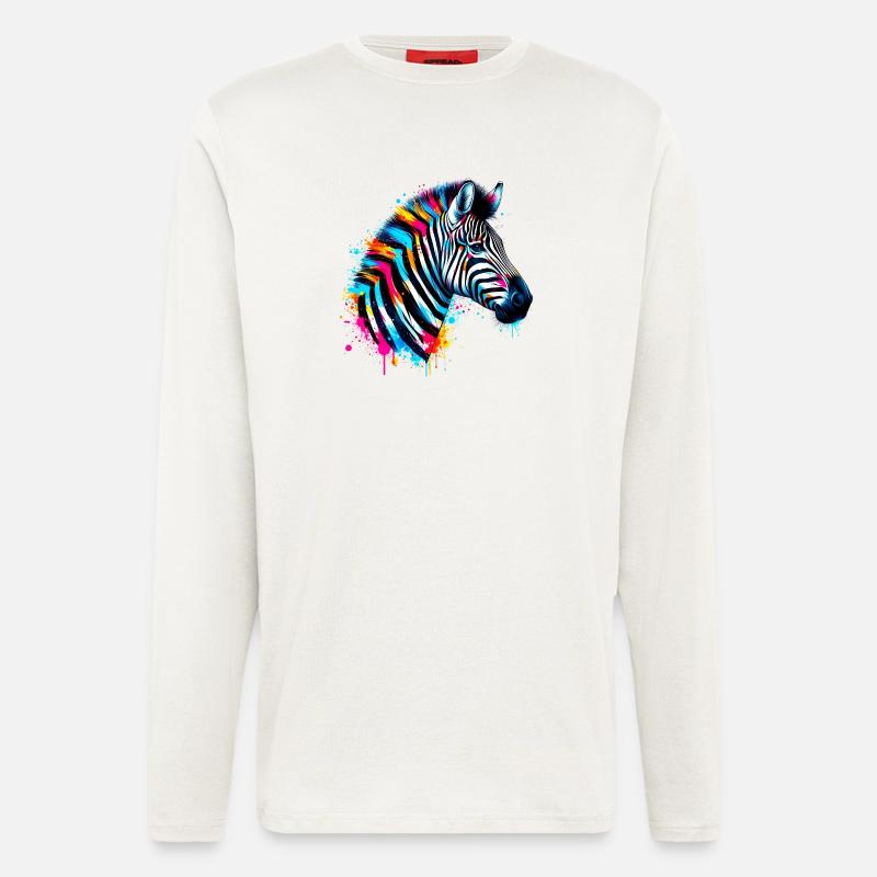 Zebra - Longsleeve - made by SPREAD - OFF WHITE