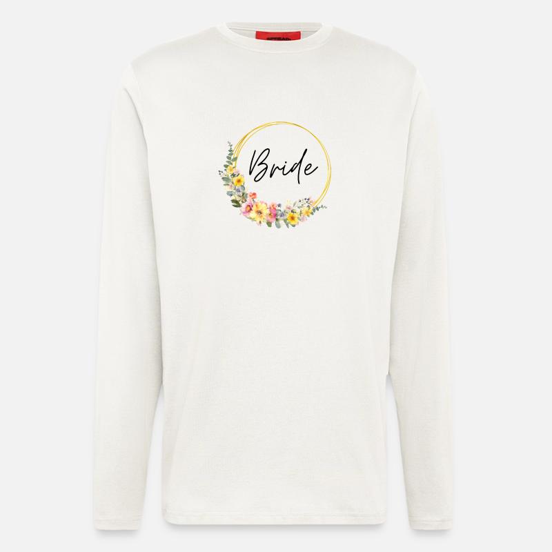 Team Bride! Customizable - Longsleeve - made by SPREAD  - OFF WHITE