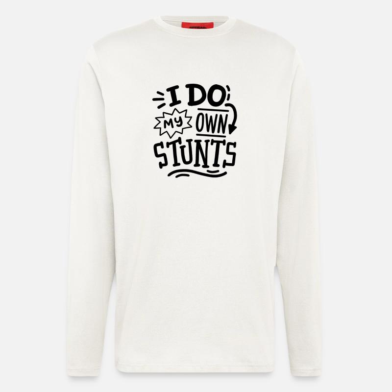Genesung nach Knochenbrüchen - Langarmshirt - made by SPREAD  - OFF WHITE