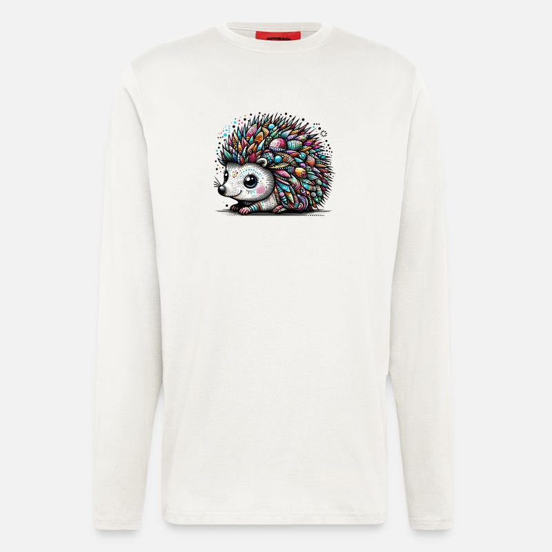 Igel - Langarmshirt - made by SPREAD  - OFF WHITE