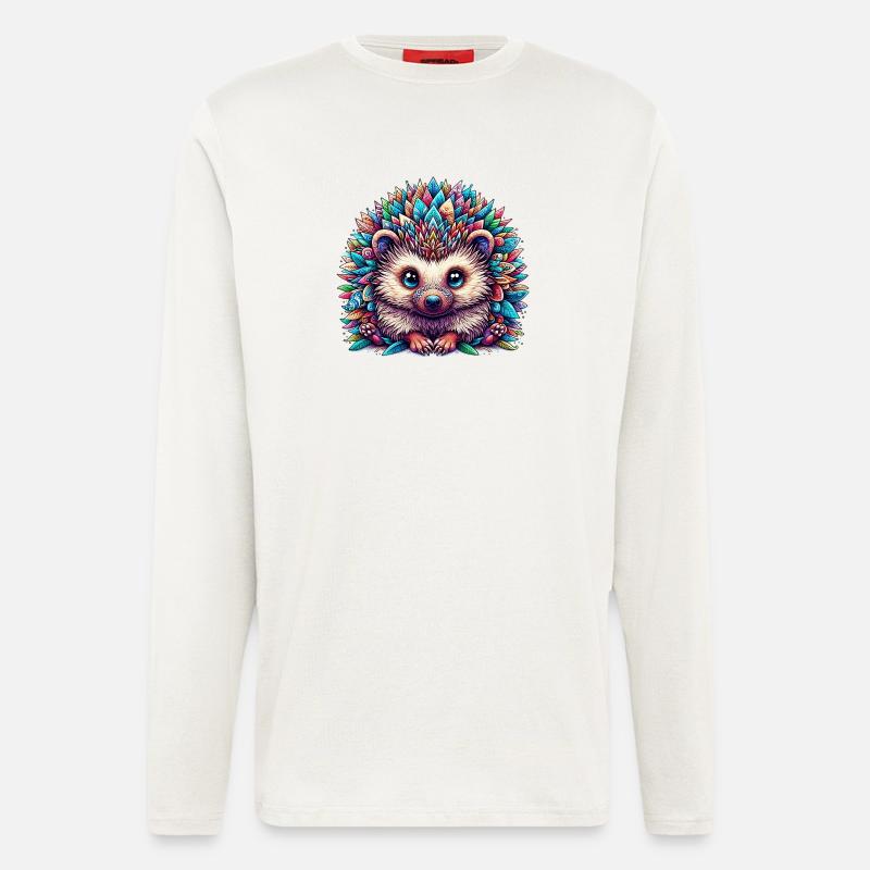 Igel - Langarmshirt - made by SPREAD  - OFF WHITE